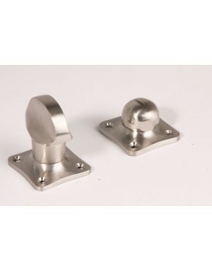 wc sluiting met rozetten 968 maat 38mm in Geborsteld nikkel.