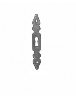 sleutelplaat maat 20mm in Brons antiek.