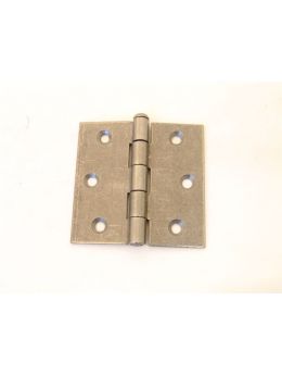 scharnier bolknop maat 76mm in Brons antiek.