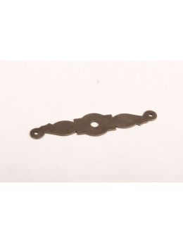 achterplaat maat 23mm in Brons antiek.