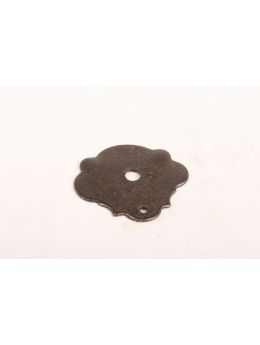 achterplaat maat 42mm in Roest lak.
