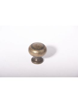 knop maat 25mm in Brons antiek.