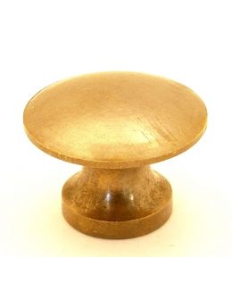 knop maat 25mm in Brons antiek.