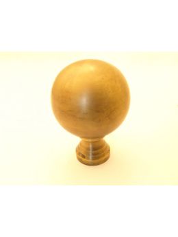 bol maat 100mm in Brons antiek.