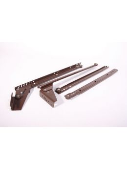 klepladegeleider maat 10 x 35mm in Bruin.