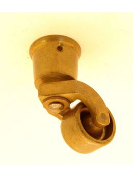 wieltje 1 maat 27 x 60mm in Brons antiek.