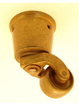 wieltje 1 1/2 st maat 38 x 70mm in Brons antiek.