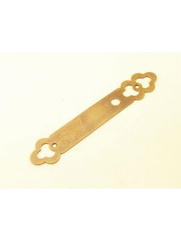 Deurplaat maat 245mm in Brons antiek.