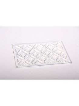 rooster maat 12 x 18mm in Antiek wit.