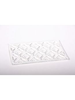 rooster maat 12 x 20mm in Antiek wit.