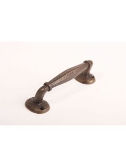 raamgreep maat 135mm in Brons antiek.