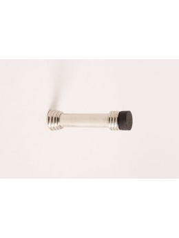 Deurstopper blinkend nikkel 22mm (muur). maat 22mm in Blinkend nikkel.