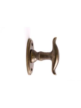 raamsluiting maat 7 x 63mm in Brons antiek.