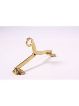Casement window stay Brass Polish 175mm