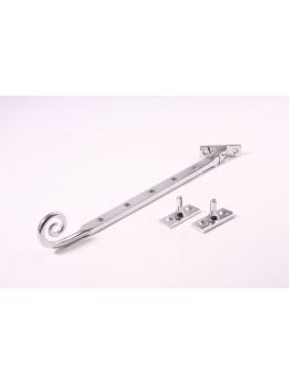 raamuitzetter maat 290mm in Blinkend chroom.