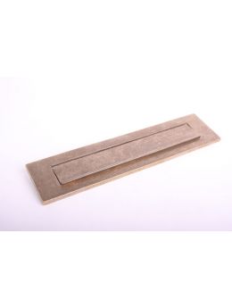 Letter plate Brass Antique 328mm