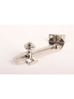 raamuitzetter maat 125mm in Blinkend nikkel.