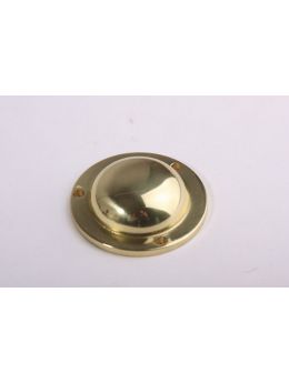 afdekkap maat 42mm in Messing Polijst.