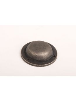 afdekkap maat 42mm in Zilver antiek.