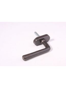 Draai kiep systeem met kruk 855 maat 115mm in Zwart.