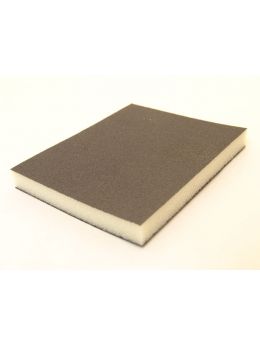 Schuurblokje maat 100mm in Kunststof grijs.