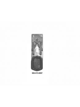 greep maat 97mm in Brons antiek.