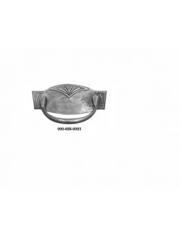 greep maat 93mm in Brons antiek.